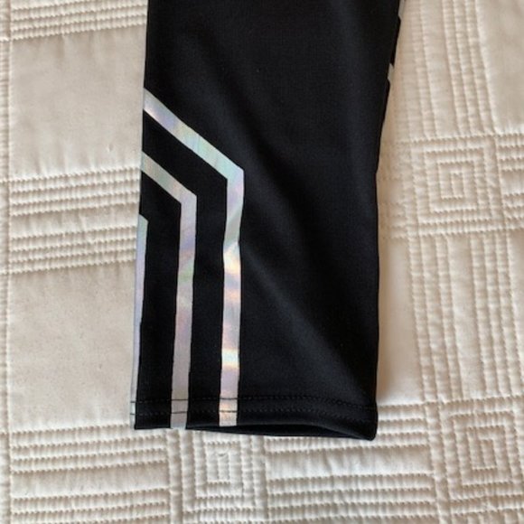 New Without Tags FITTOO Reflective Workout Leggings/High Waisted Yoga Pants - Picture 6 of 11